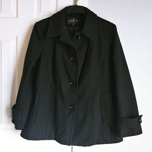 London Fog Black coat